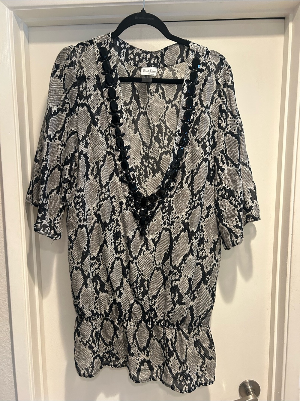 Beach Bunny Snake Print Swim Coverup